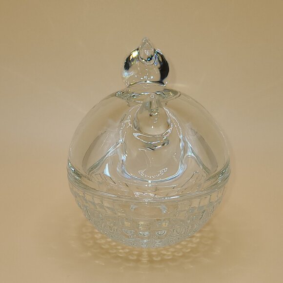 Anchor Hocking Clear Glass Hen on Nest Dish 4" - Picture 3 of 7